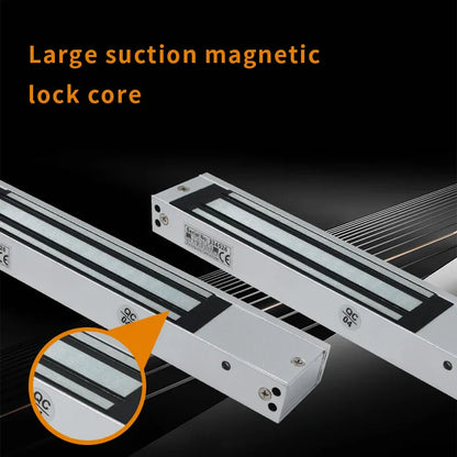 280KG 600Lbs Holding Force Magnetic Door Lock Access Control DC 12V Single Door Smart Magnetic Electric Lock for Sliding Door