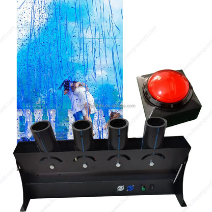 Bay Shower Event FX Boy or Girl Pink Blue Electronic Red Button Control Wedding Party Popper Spray Gender Reveal Confetti Powder