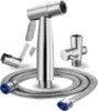 304 Stainless Steel Handheld Bidet Sprayer Toilet Kitchen Shower Set for Bathroom Cloth Diaper Sprayer