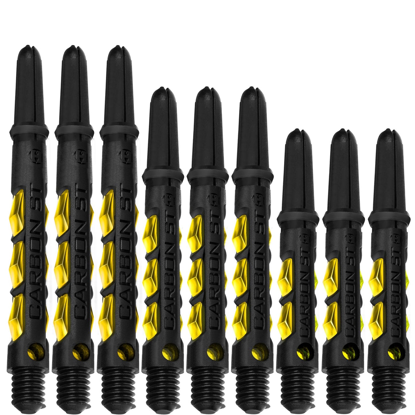 HARROWS - CARBON ST - Ring Lock Shafts - YELLOW