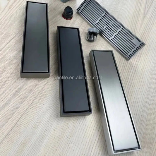 Bathroom Accessories Steel Floor Slim Drain Would 304 Stainless Steel Shower Garage Floor Drain Cover