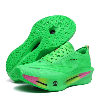 2026 OEM Popular Lightweight Breathable Carbon Plate Running Sneakers Factory Direct Sale Wholesale Price Walking Shoes