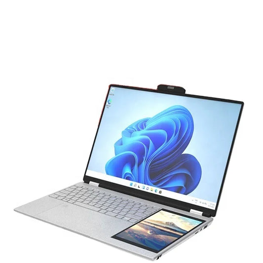 Brand New Laptops Computer 15.6inch Touch Double Screen DDR4 CPU N150 RAM 16GB SSD 256GB Cheap Laptop Notebook