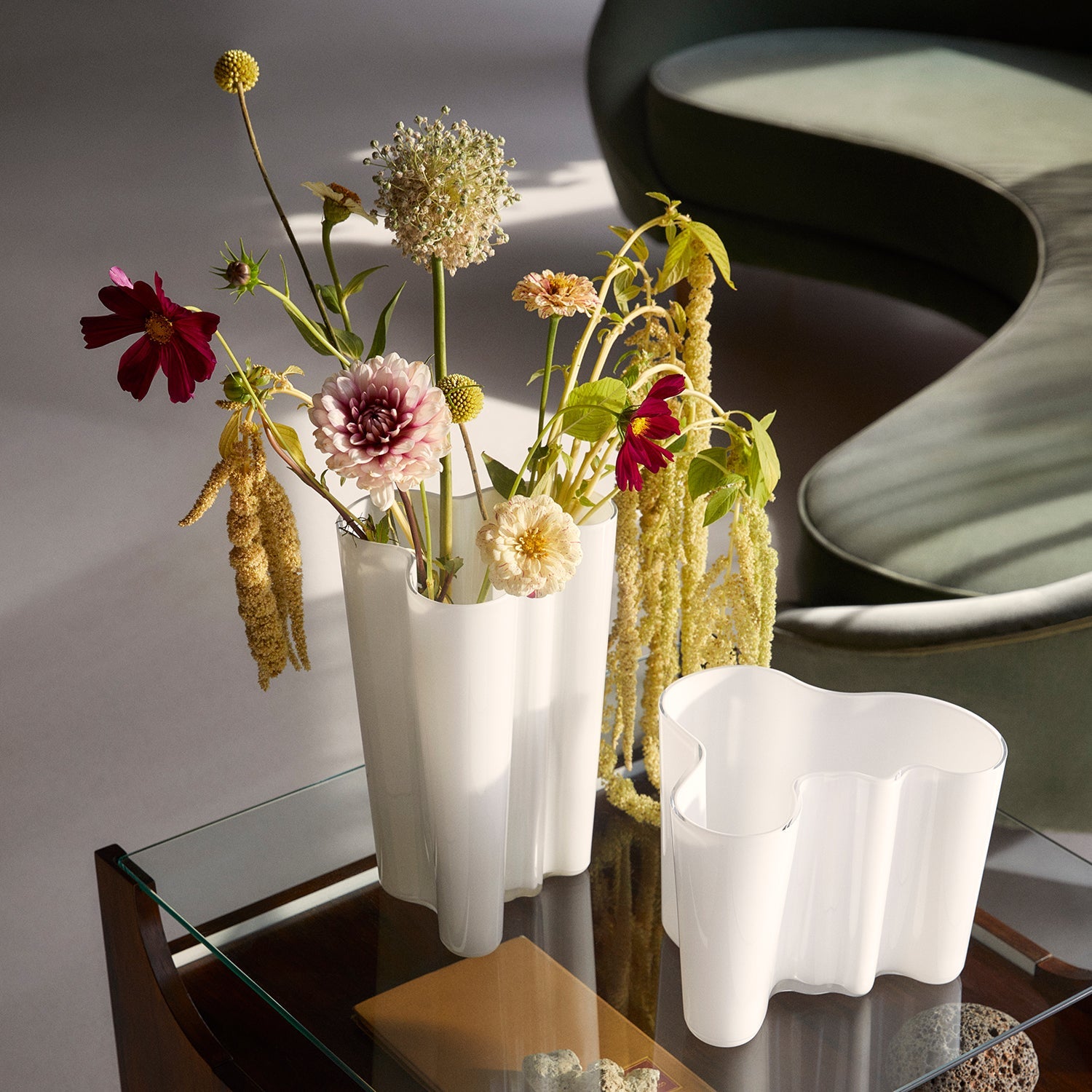 iittala | aalto finlandia vase | white