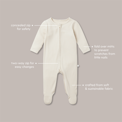 Crocodile Clever Zip Sleepsuit 4 Pack