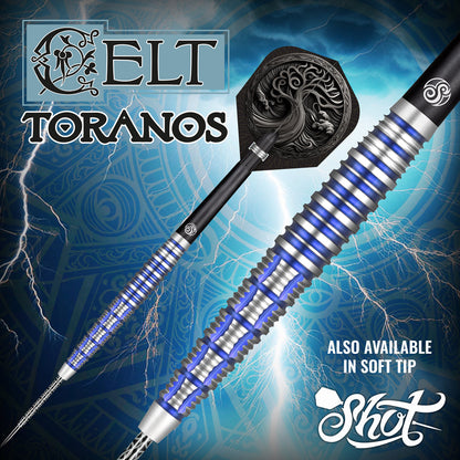 SHOT - Celt Toranos Steel Tip Darts - 90% Tungsten - 26g