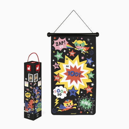 Janod Magnetic Dart Game Superhero