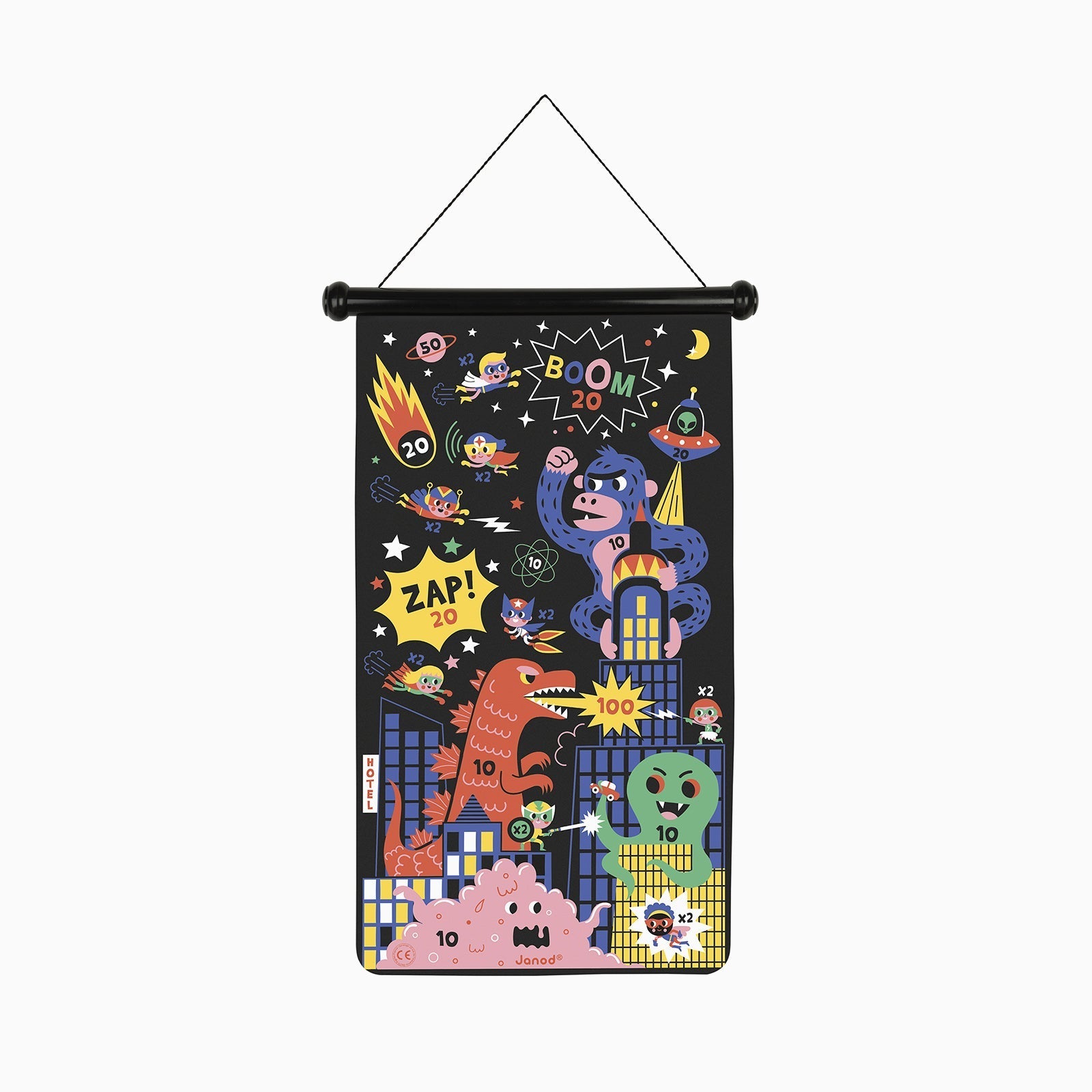 Janod Magnetic Dart Game Superhero