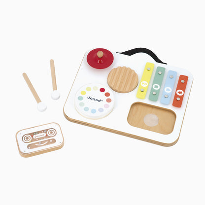 Janod Baby Musical Table - Confetti