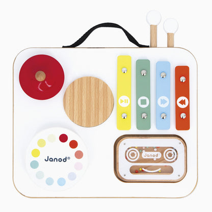 Janod Baby Musical Table - Confetti