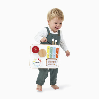 Janod Baby Musical Table - Confetti