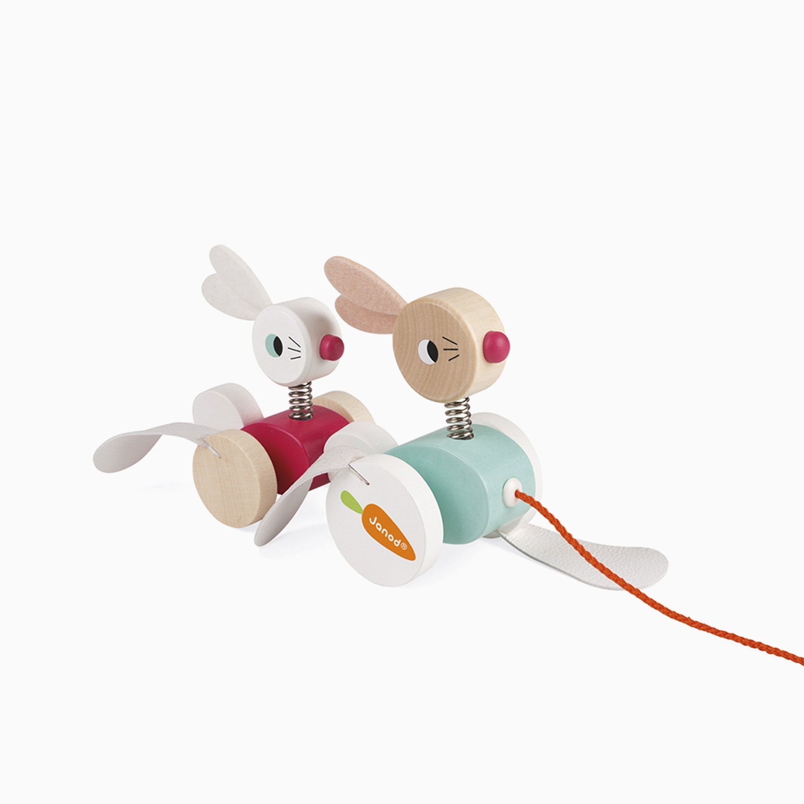 Janod Zigolos Pull-along - Rabbits