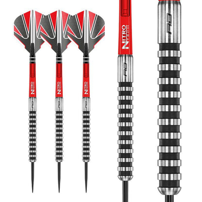 RED DRAGON - Javelin Black Darts - 90% Tungsten - 22g