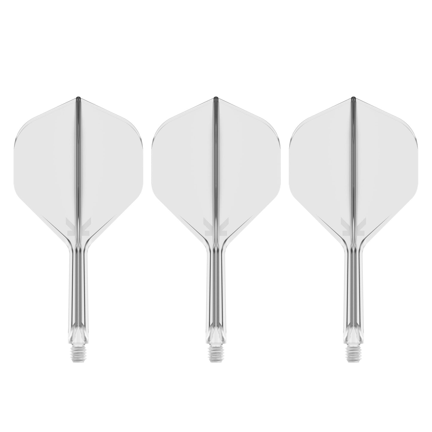 TARGET - K-FLEX All-In-One Moulded Flights NO2 Size - CLEAR