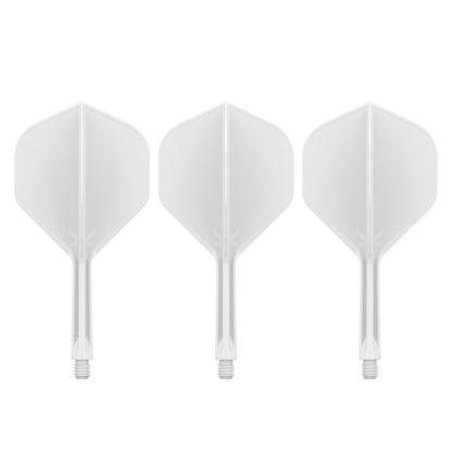 TARGET - K-FLEX All-In-One Moulded Flights NO2 Size - WHITE