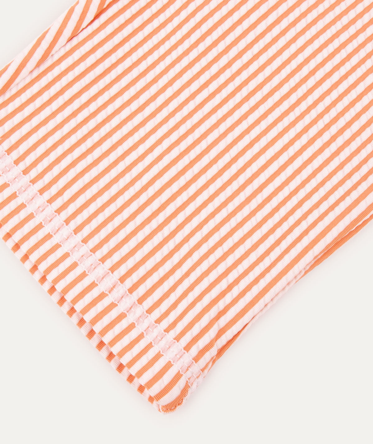 KIDLY by MORI 3/4 Sleeve Seersucker Sunsuit