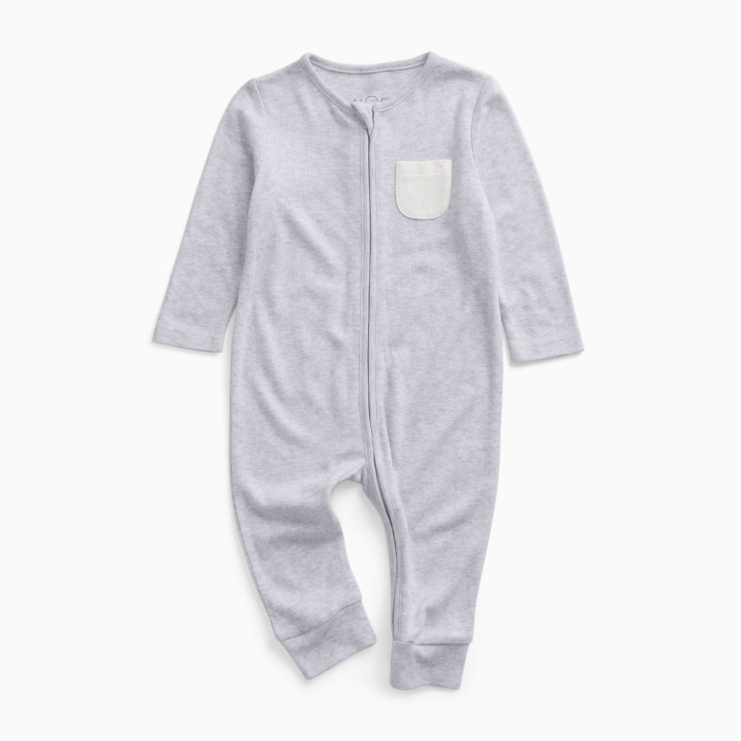 Clever Zip Sleepsuit - Grey