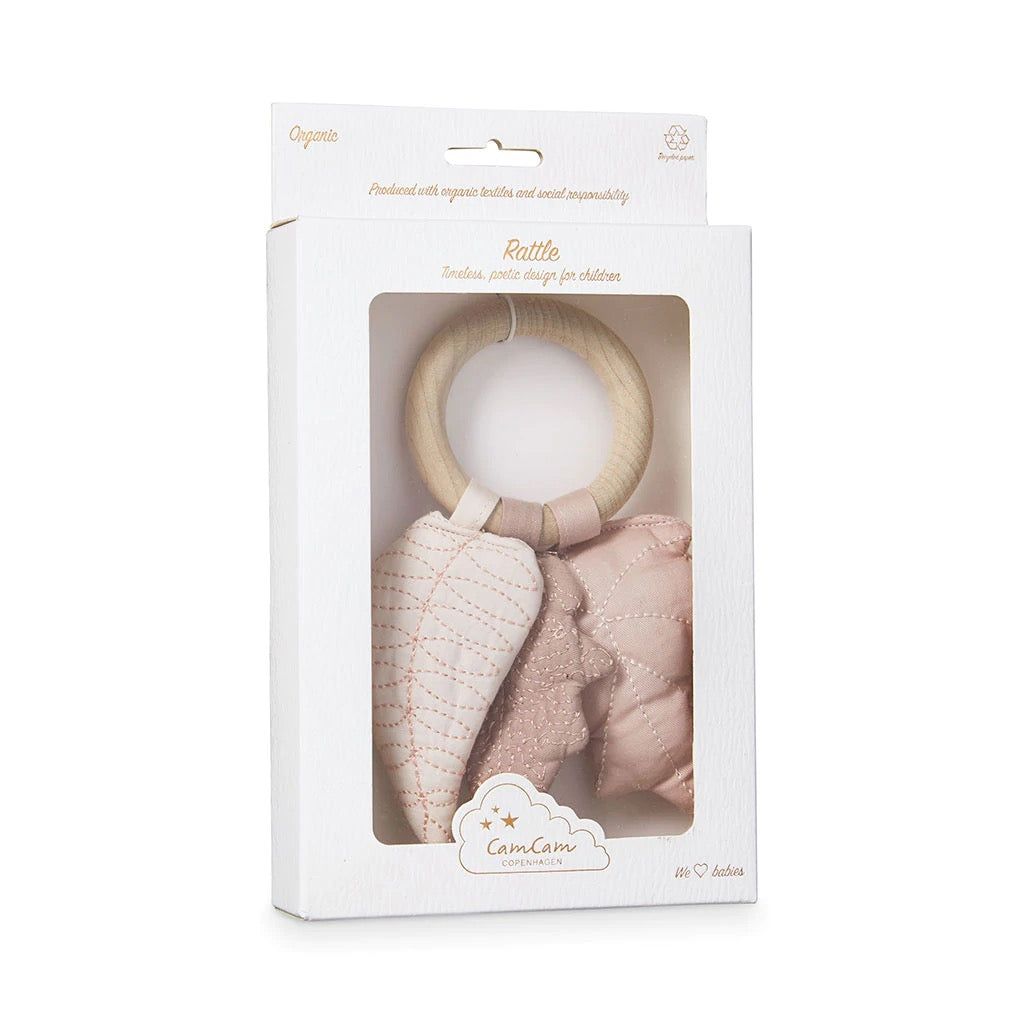 Cam Cam Copenhagen Leaves Rattle