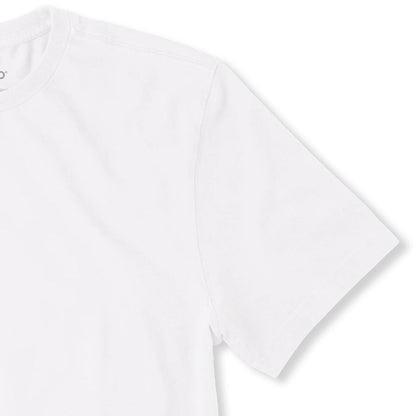 LIFE IS GOOD - MENS CRUSHER TEE | Golf More Golf Ball Cloud White