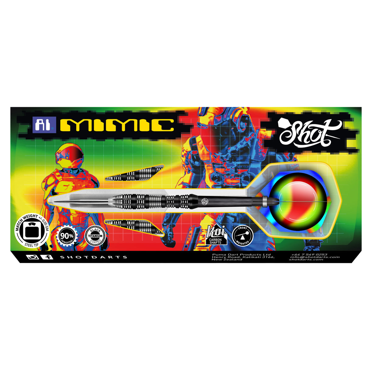 SHOT - AI MIMIC Dart Set - 90% Tungsten - 24g