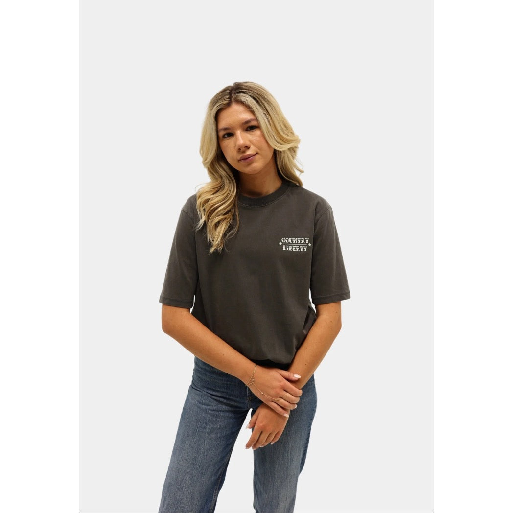 COUNTRY LIBERTY - LASSO | Charcoal