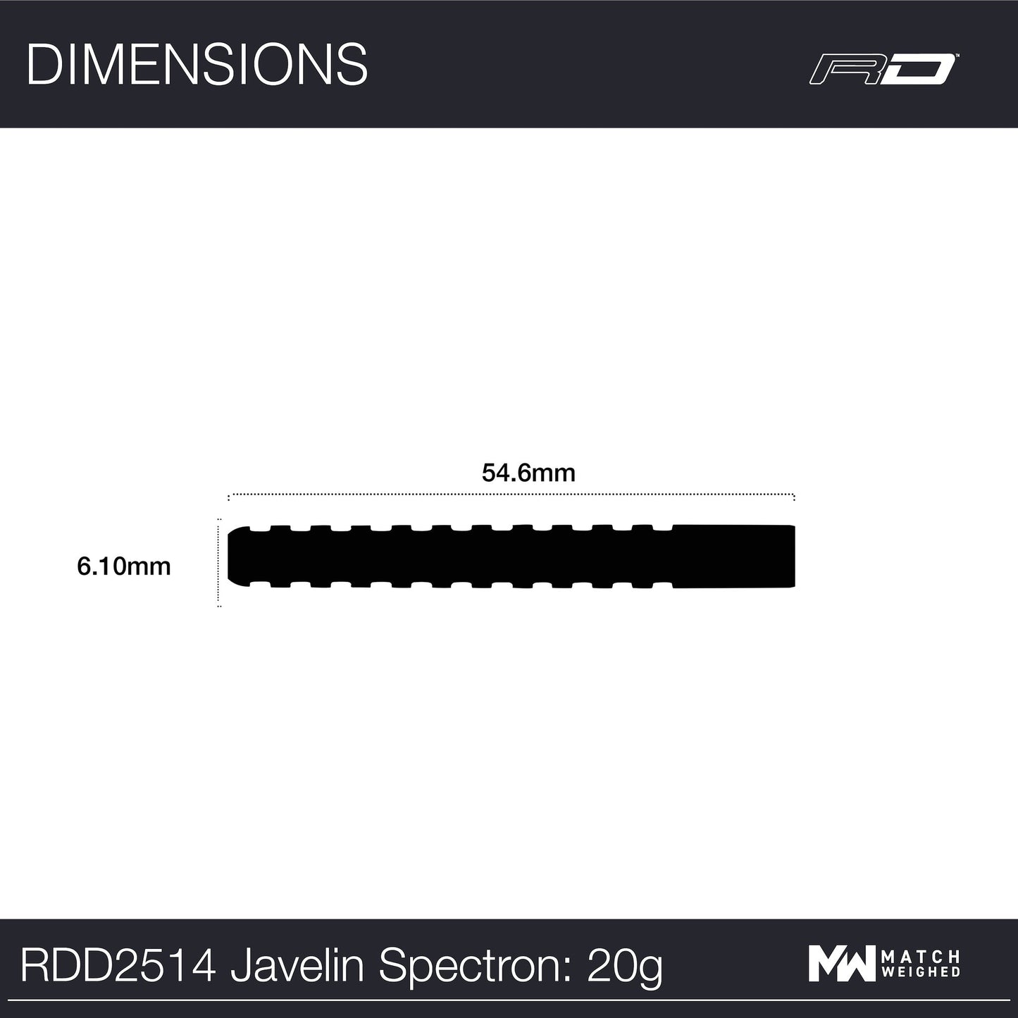 RED DRAGON - Javelin Spectron Darts - 85% Tungsten - 20g