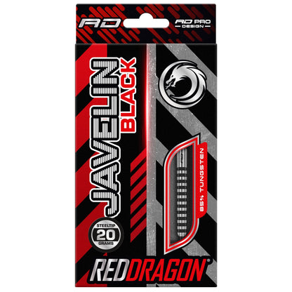 RED DRAGON - Javelin Black Darts - 85% Tungsten - 20g
