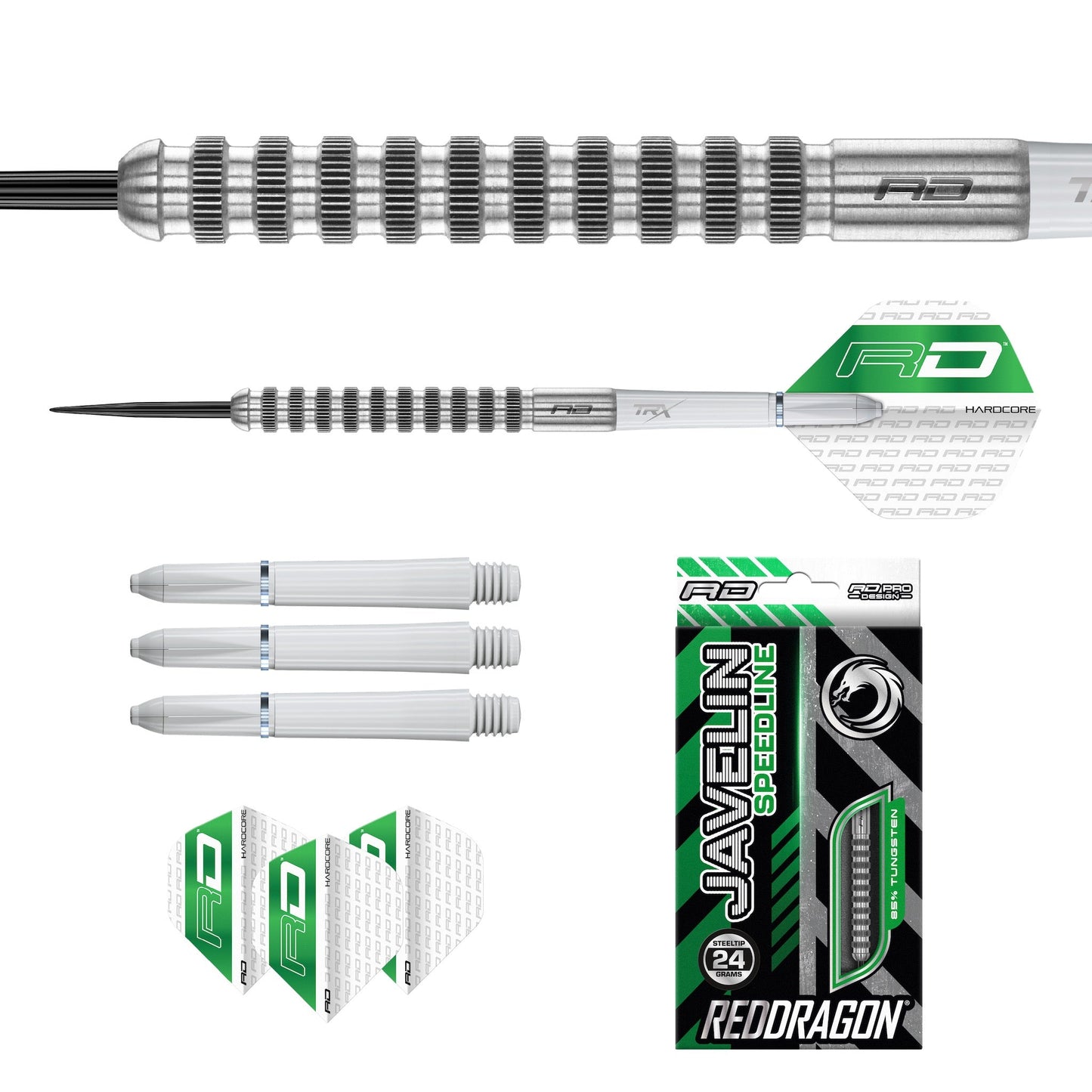 RED DRAGON - Javelin Speedline Darts - 85% Tungsten - 24g