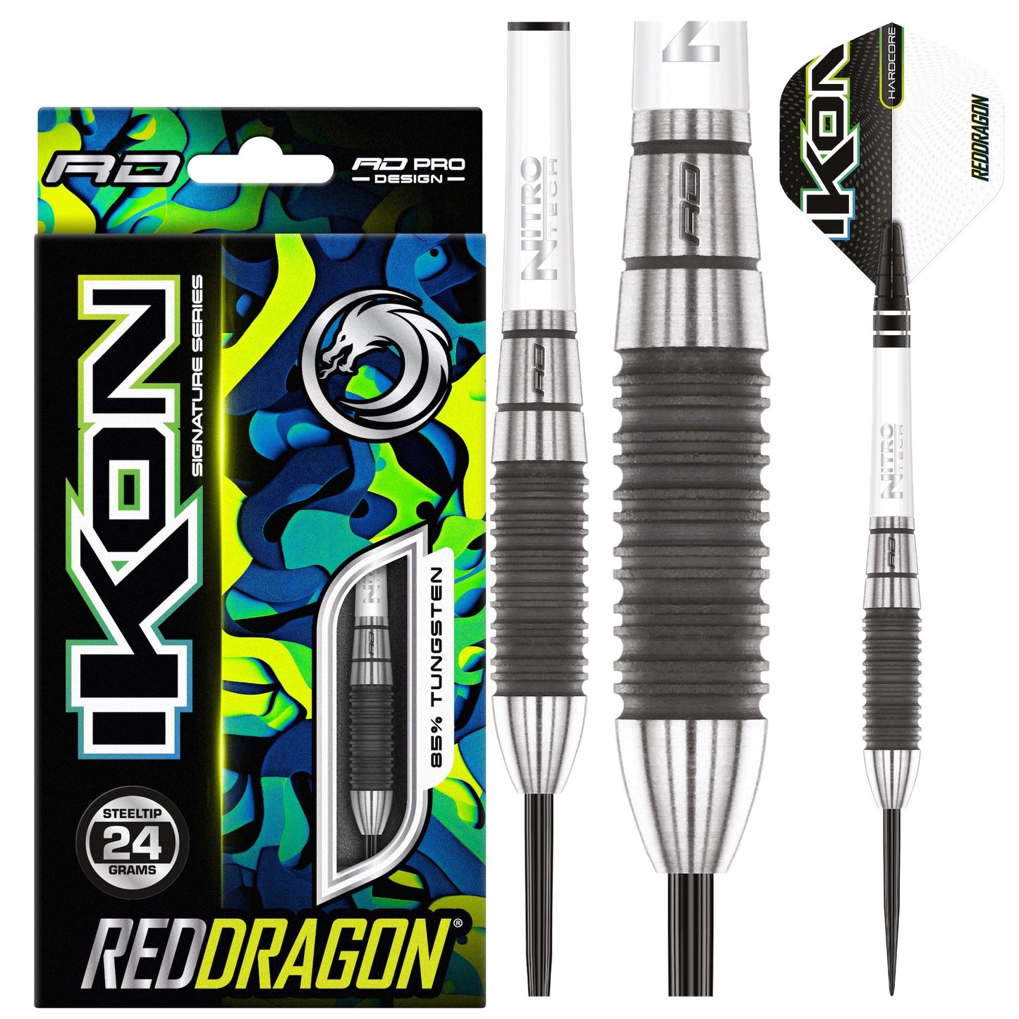 RED DRAGON - Ikon 1.2 Darts - 85% Tungsten - 24g