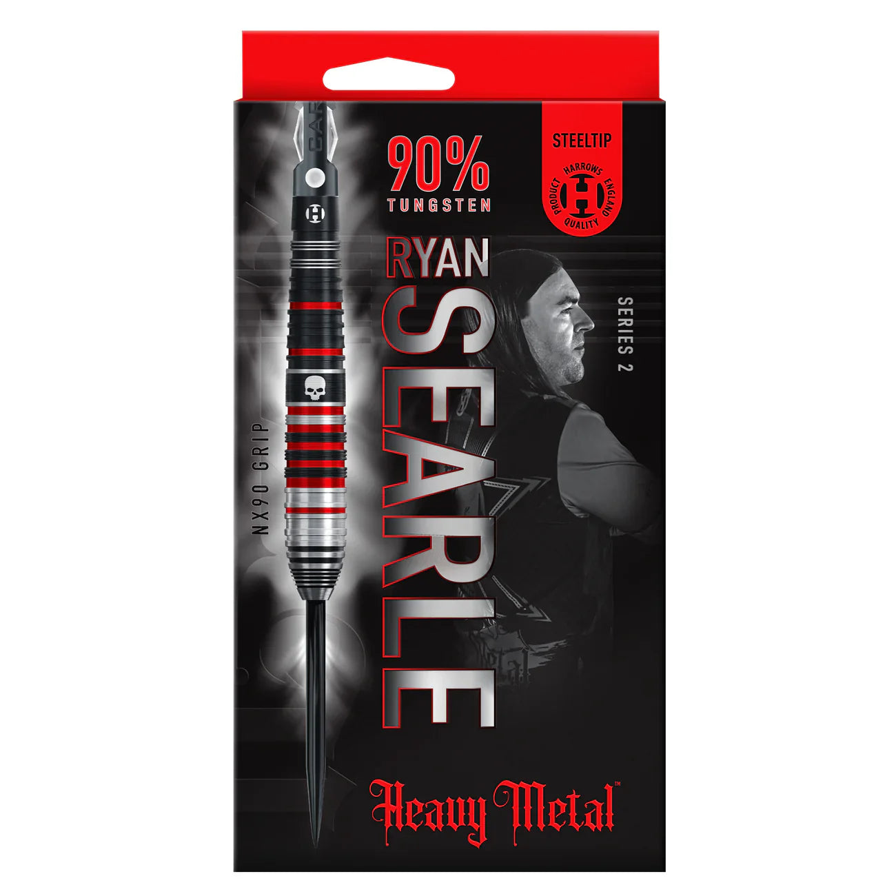 HARROWS - RYAN SEARLE Darts - Series 2 - 90% Tungsten - 22g