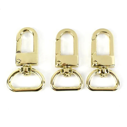 5/10/20pcs Meetee 13-19mm Bag Metal Belt Strap Buckles Carabiner Snap Spring Hook Lobster Clasp Dog for Purse DIY Leather Craft