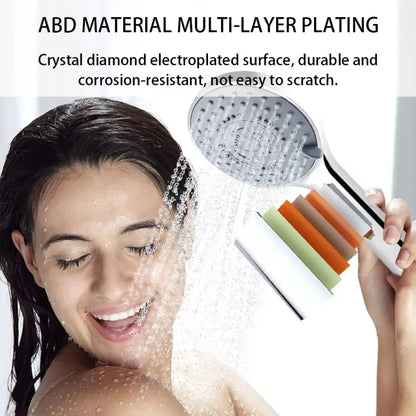 Bathroom Sprayer Shower Jet Shower Head Water Saving Portable Adjustable 5 Modes Spa Shower Bath Head Bathroom Accessories
