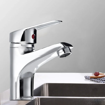 Bathroom Faucets Hot and Cold Mixer Faucets Vanity Bathroom Kitchen Deck Mounted Bathroom Single Lever Sink Faucets Dropshipping