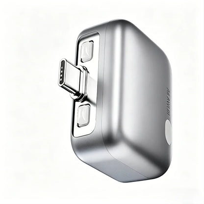 1pcs  20000mAh Portable Charger with Detachable Plug,Fast Charging Power Bank with Built-in Cable,Smart Battery Detection