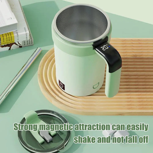 Automatic Coffee Stirring Cup Magnetic Tumbler Rotating Stirring Cup Electric Portable Coffee Cup Kitchen Accessories