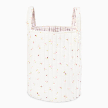 Avery Row Large Quilted Storage Basket - Anemone