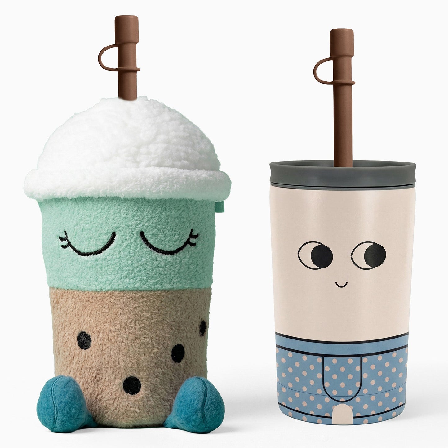 Asobu Bubble Tea Fuzzie Water Bottle