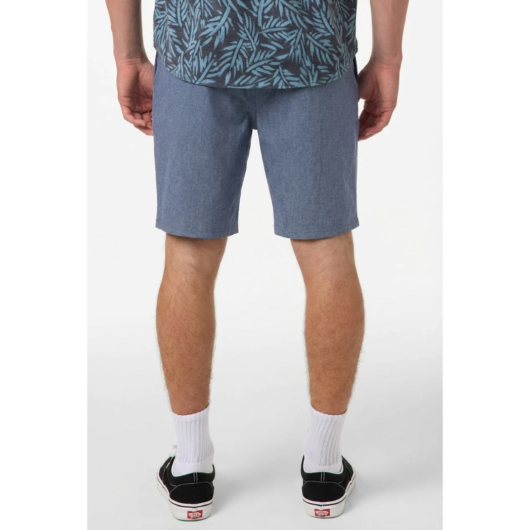 ONEILL - RESERVE HEATHER 19" HYBRID SHORT | Navy Heather