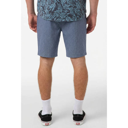 ONEILL - RESERVE HEATHER 19" HYBRID SHORT | Navy Heather