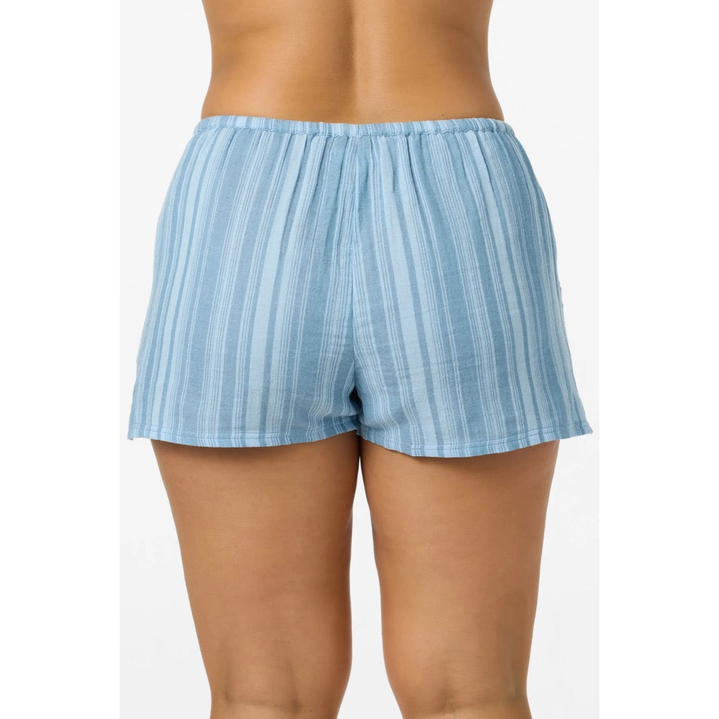 ONEILL - BRENDA WAVES STRIPE SHORT | Chambray Blue