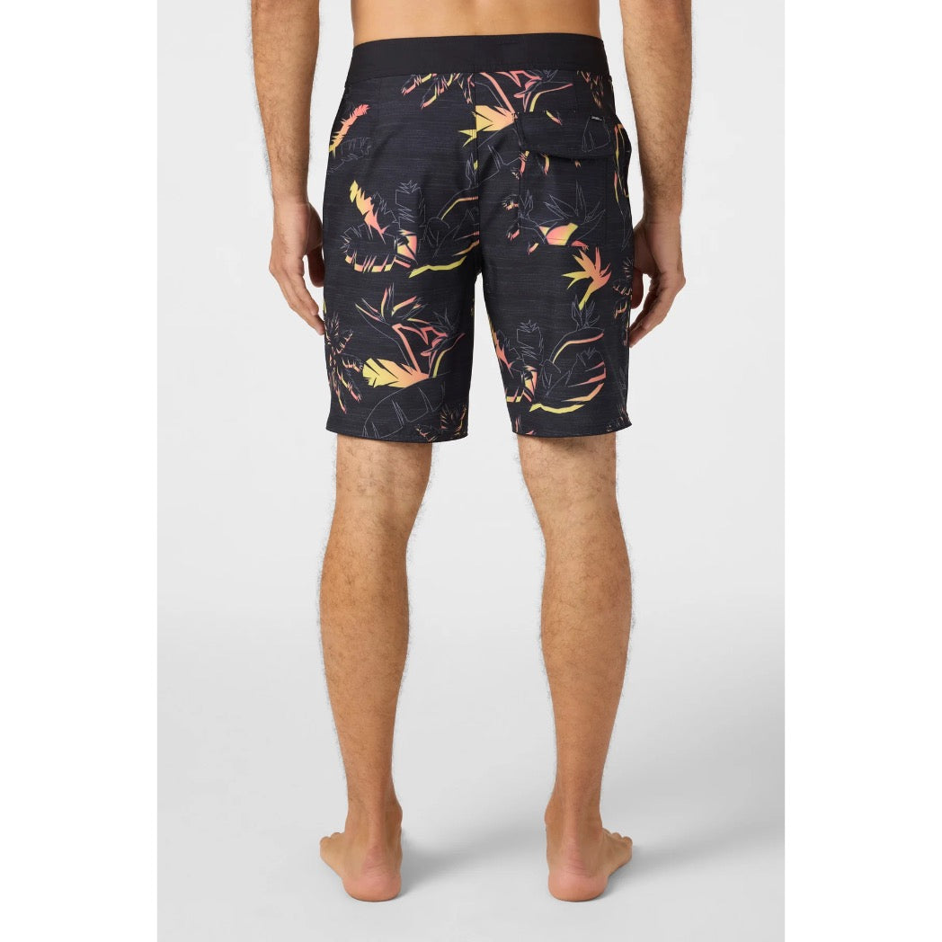 ONEILL - HYPERFREAK MYSTO SCALLOP 19" BOARDSHORT | BLACK