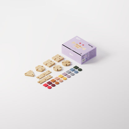Bavvic Wooden Starter Set 32 pieces