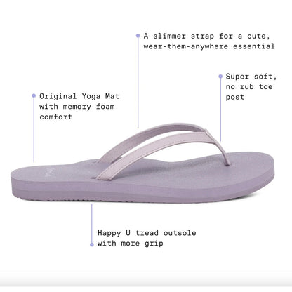 SANUK - YOGA JOY II | WHITE/BLACK