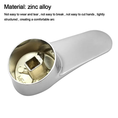 35mm/40mm Kitchen Hot Cold Faucet Switch Handle Basin Mixer Tap Metal Replacement Cover Bathroom Taps Repair Accessories