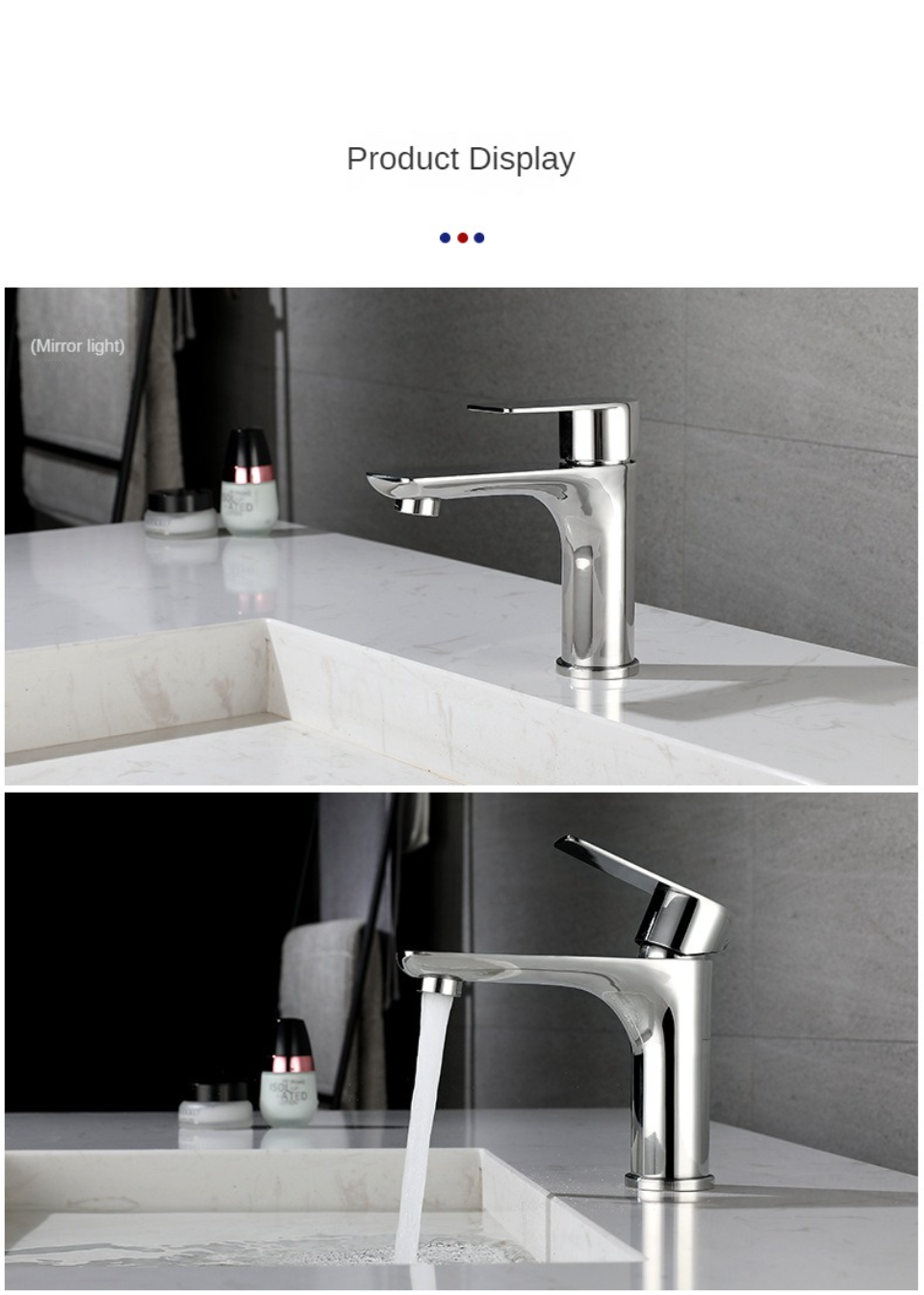 Bathroom Water Faucet Taps Cold and Hot Stainless Steel Single Hole Wash Basin Faucets Mixer Torneira Cascata Dourada