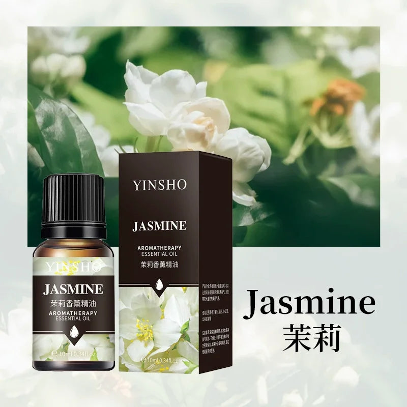 Aromatherapy 10ml Essential Oils for Humidifier Aromatic Oil Fragrance Oil Water-soluble Lavender Rose Lemon Mint