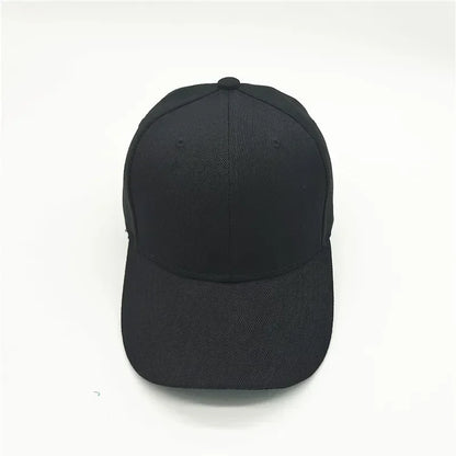 Adult solid acrylic baseball cap Curved visor hats Men women casual plain trucker cap Adjustable sun hats casquette  Dad hats
