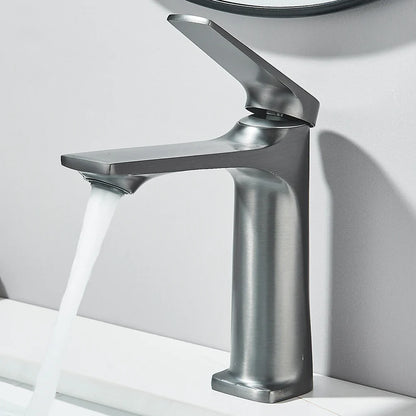 Black Bathroom Sink Faucet for Two Hole Kitchen Stainless Steel Washbasin Shower Faucet Accessories Hot & Cold Water Mixer Tap