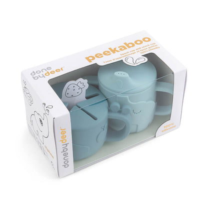 Done by Deer Friends Silicone Spout Cup & Snack Cup Set