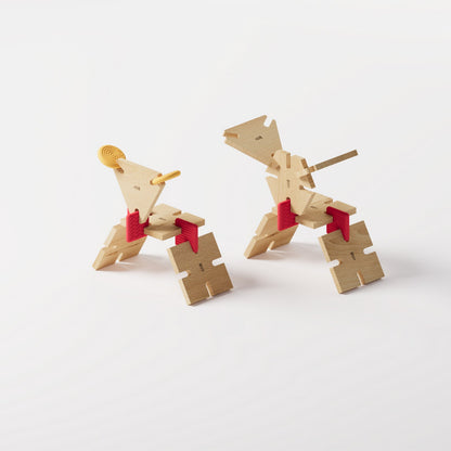 Bavvic Wooden Starter Set 32 pieces